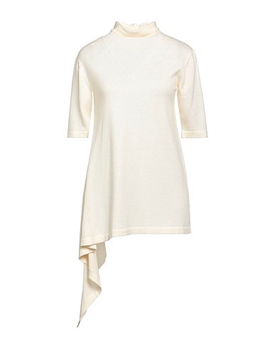 JIL SANDER Turtleneck Cream 100% Wool