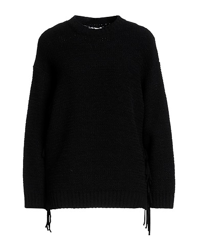 REPLAY Pullover Schwarz 65% Polyester, 35% Acryl