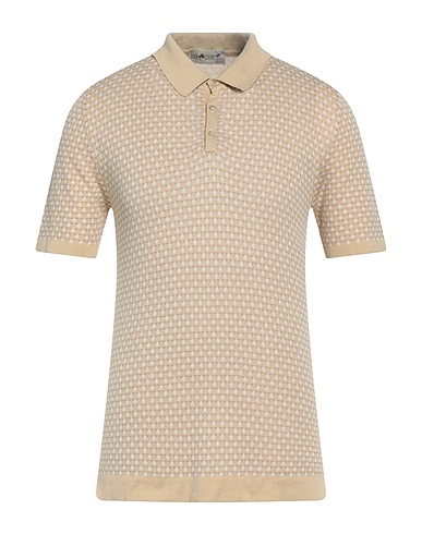 IRISH CRONE Jumper Beige 100% Cotton