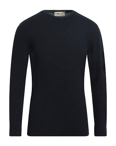 IRISH CRONE Sweater Midnight blue 65% Cotton, 35% Nylon