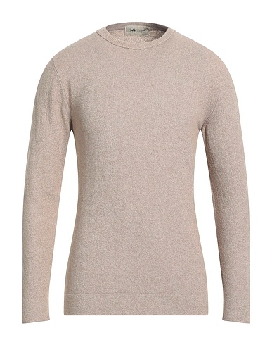 IRISH CRONE Jumper Beige 65% Cotton, 35% Nylon