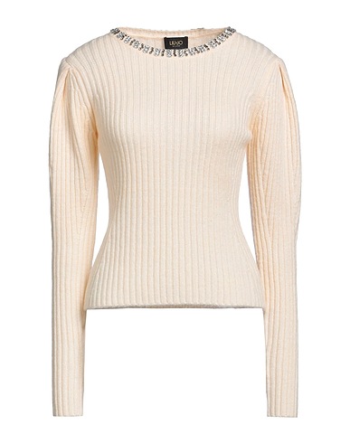 LIU •JO Sweater Beige 60% Polyamide, 40% Wool