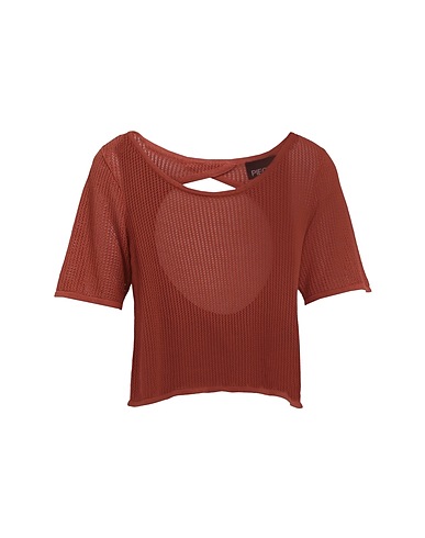 PIECES Jumper Tan 52% Viscose, 48% Cotton