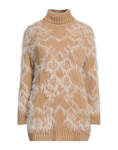 CRISTINA GAVIOLI Rollkragenpullover Weiß 50% Schurwolle, 50% Acryl