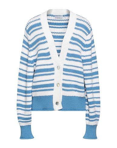 BE YOU by GERALDINE ALASIO Cardigan White 85% Cotton, 15% Cashmere