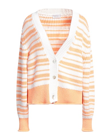 BE YOU by GERALDINE ALASIO Cardigan Apricot 85% Cotton, 15% Cashmere