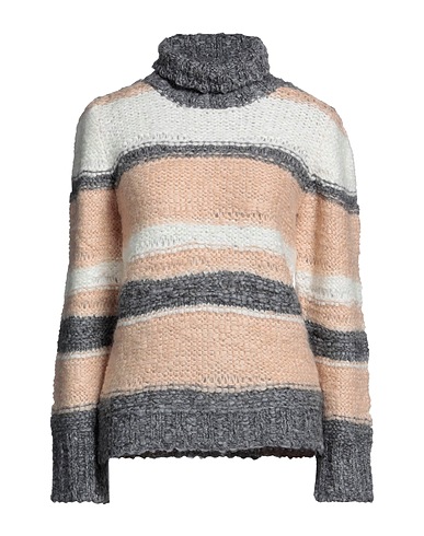 SLY010 Polo neck Blush 52% Acrylic, 34% Mohair wool, 14% Polyamide