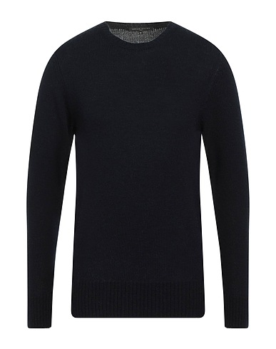 BRIAN DALES Jumper Midnight blue 90% Wool, 10% Cashmere