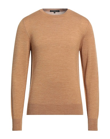 BRIAN DALES Jumper Camel 50% Wool, 50% Acrylic