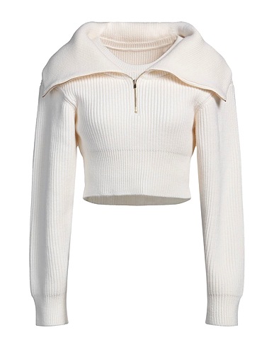 JACQUEMUS Turtleneck Ivory 100% Wool