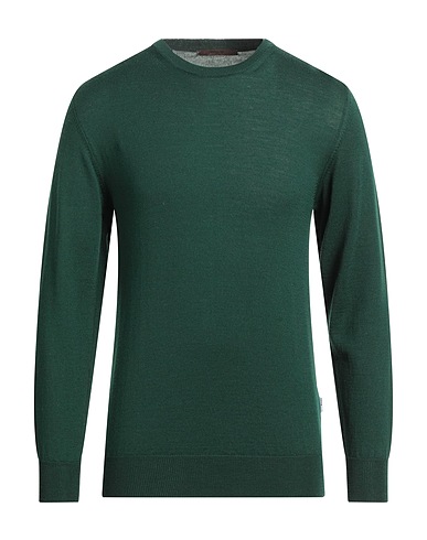 TAKESHY KUROSAWA Sweater Dark green 50% Wool, 50% Acrylic