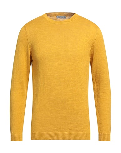DANIELE ALESSANDRINI HOMME Pullover Ringelblume 55% Baumwolle, 45% Acryl