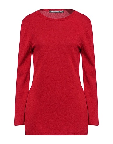ALESSIO BARDELLE Sweater Red 40% Merino Wool, 30% Viscose, 20% Polyamide, 10% Cashmere