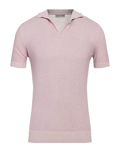 DANIELE ALESSANDRINI HOMME Jumper Mauve 100% Cotton