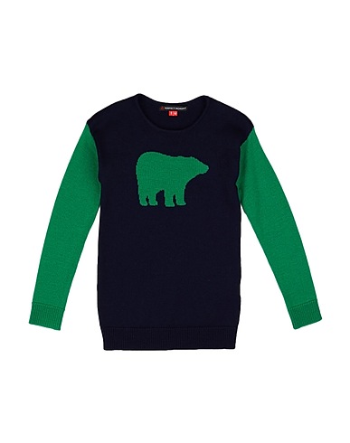 PERFECT MOMENT Pullover Blu navy 100% Lana Merino