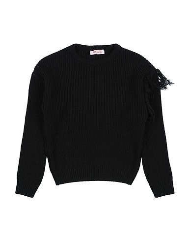 KONTATTO Jumper Black 100% Acrylic