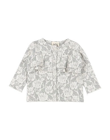 DOUUOD Cardigan Light grey 50% Acrylic, 35% Cotton, 15% Polyamide