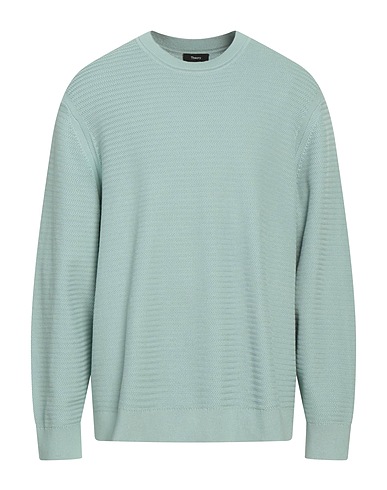 THEORY Jumper Sky blue 99% Cotton, 1% Other Fibres