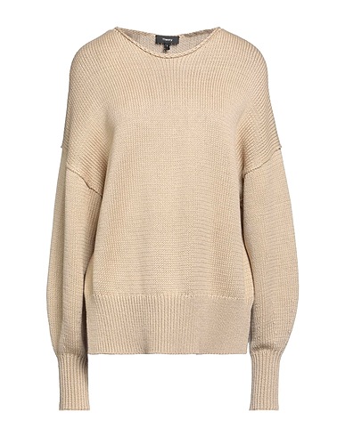 THEORY Pullover Beige 100% Baumwolle
