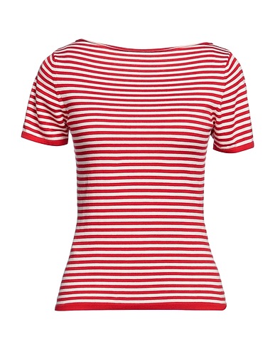 ALPHA STUDIO Sweater Red 100% Cotton