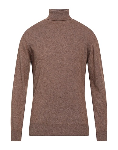 HERMAN & SONS Turtleneck Taupe 80% Wool, 20% Cashmere