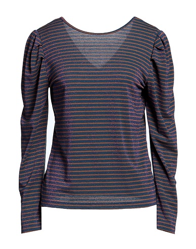 EM...MA Pullover Blu 65% Viscosa, 24% Poliammide, 6% Poliestere, 5% Elastan