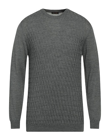 OFFICINA 36 Pullover Grigio 50% Lana Merino, 50% Acrilico