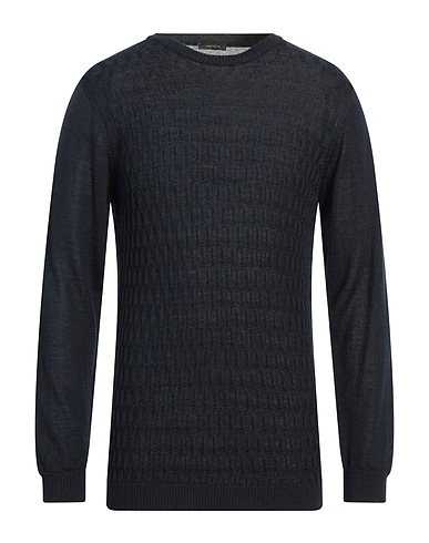OFFICINA 36 Pullover Nachtblau 50% Merinowolle, 50% Acryl