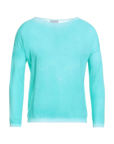 PLOUMANAC'H Sweater Turquoise 100% Cotton