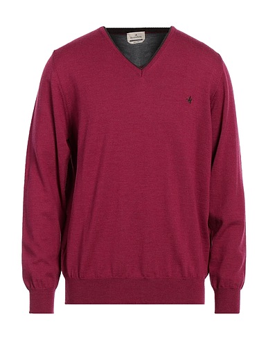 BROOKSFIELD Jumper Magenta 100% Virgin Wool
