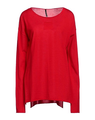 PIERANTONIO GASPARI Sweater Red 60% Virgin Wool, 30% Silk, 10% Cashmere