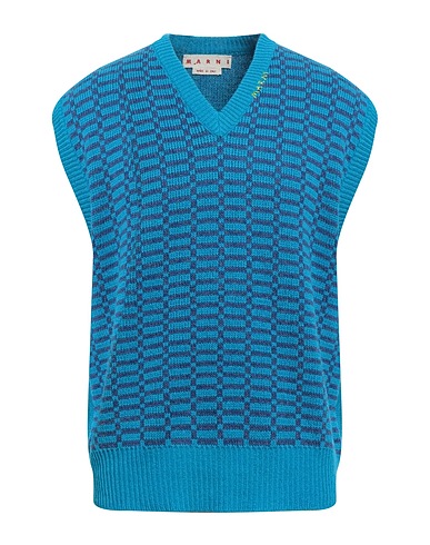 MARNI Jumper Azure 100% Virgin Wool