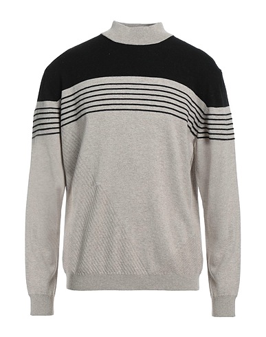 ALPHA STUDIO Rollkragenpullover Sand 50% Viskose, 16% Nylon, 14% Wolle, 11% Kaschmir, 9% Polyester