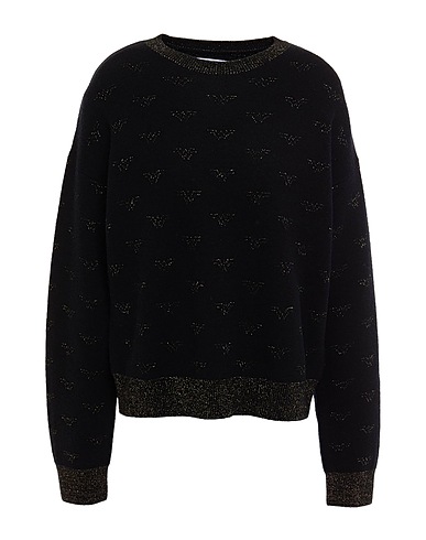 RE/DONE Pullover Schwarz 93% Wolle, 6% Andere Fasern, 1% Elastan