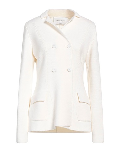 FABIANA FILIPPI Cardigan Off white 100% Merino Wool