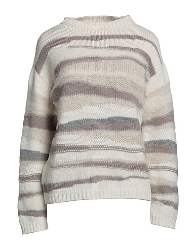 FABIANA FILIPPI Sweater White 75% Virgin Wool, 15% Silk, 10% Cashmere, Alpaca wool, Viscose