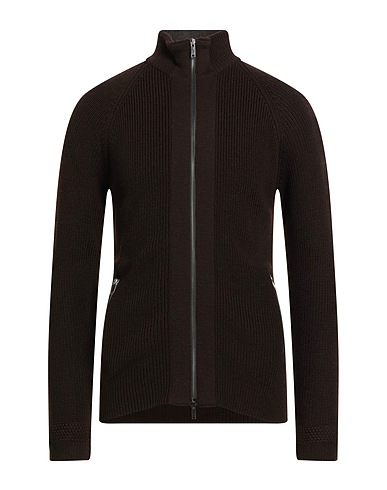 DANIELE FIESOLI Cardigan Testa di moro 50% Lana Merino, 50% Acrilico