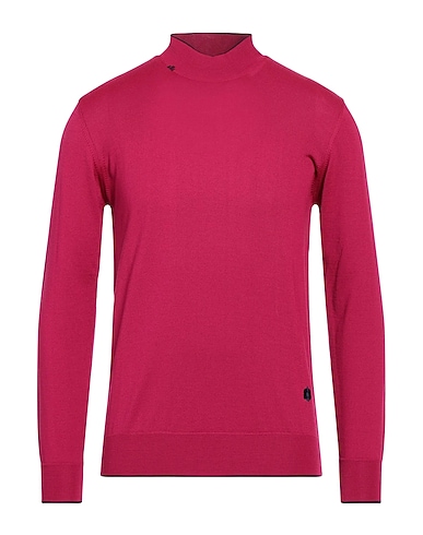 GABARDINE Turtleneck Magenta 50% Merino Wool, 50% Acrylic