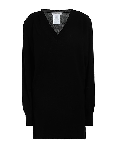 PHILOSOPHY di LORENZO SERAFINI Knit dress Black 70% Virgin Wool, 30% Cashmere, Acrylic