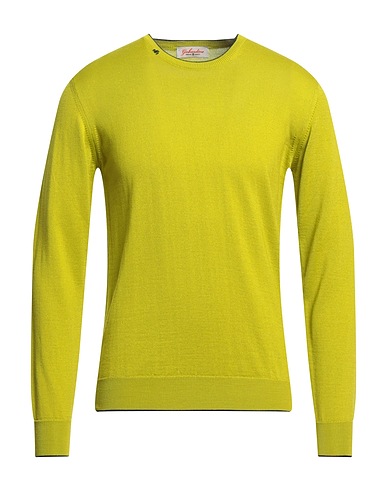 GABARDINE Jumper Lime green 50% Merino Wool, 50% Acrylic