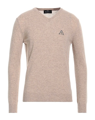 AQUASCUTUM ACTIVE Pullover Beige 40% Wolle, 40% Baumwolle, 20% Polyamid