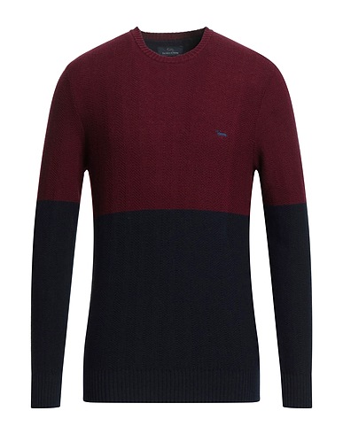HARMONT & BLAINE Sweater Burgundy 50% Cotton, 50% Wool