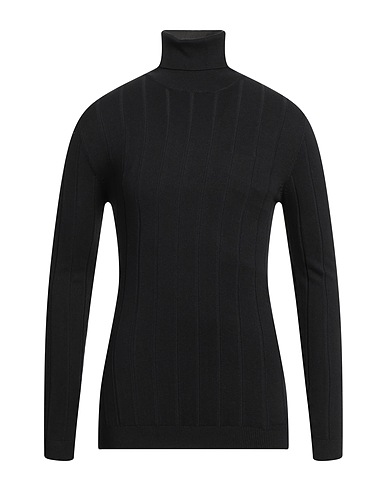 NORTH POLE Polo neck Black 70% Viscose, 30% Nylon