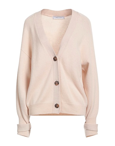 EMMA & GAIA Cardigan Cream 100% Cashmere