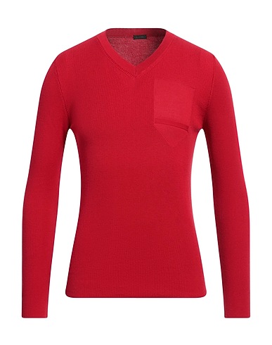 ZANONE Jumper Red 100% Cotton