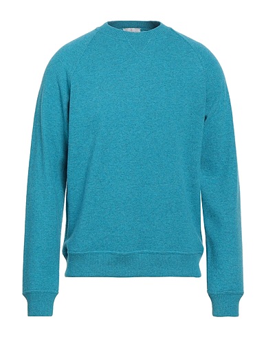 BRUNO MANETTI Sweater Deep teal 100% Wool