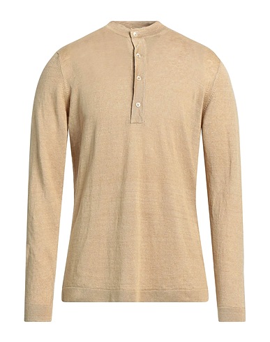 FILIPPO DE LAURENTIIS Sweater Sand 100% Linen