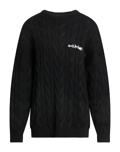 ACUPUNCTURE Jumper Black 50% Wool, 50% Acrylic