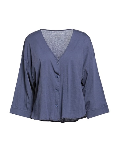 MAJESTIC FILATURES Cardigan Navy blue 100% Cotton