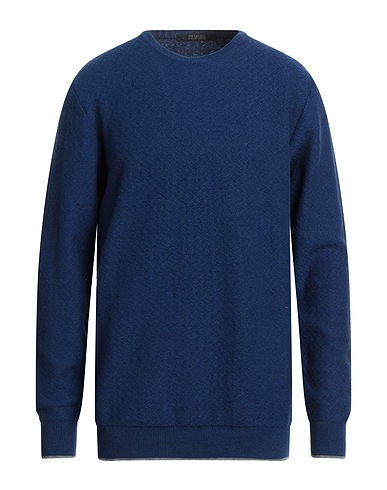 MESSAGERIE Jumper Blue 45% Merino Wool, 25% Viscose, 22% Polyamide, 8% Cashmere